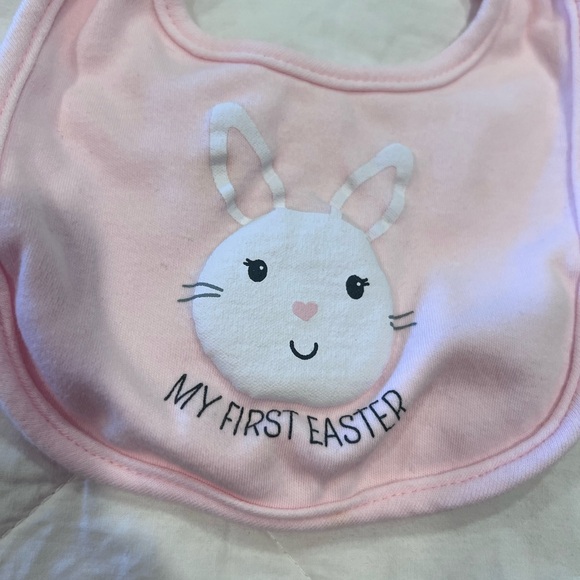 Bundle of 5 baby’s “ firsts” bibs - Picture 6 of 6